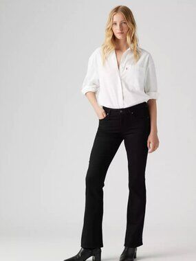 NWOT Levi's Women's Black High Rise Bootcut Jeans